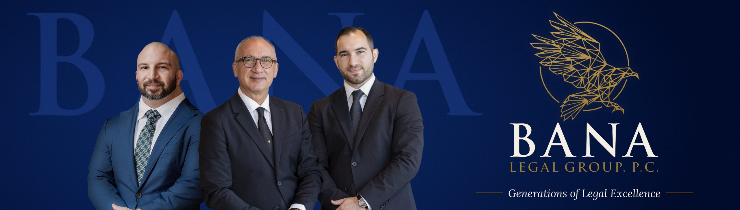 Koorosh Banayan, Eli Banayan, and Ariel Banayan of Bana Legal Group, P.C.